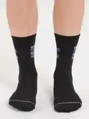 Белый носки высокие, плотные, спортивные