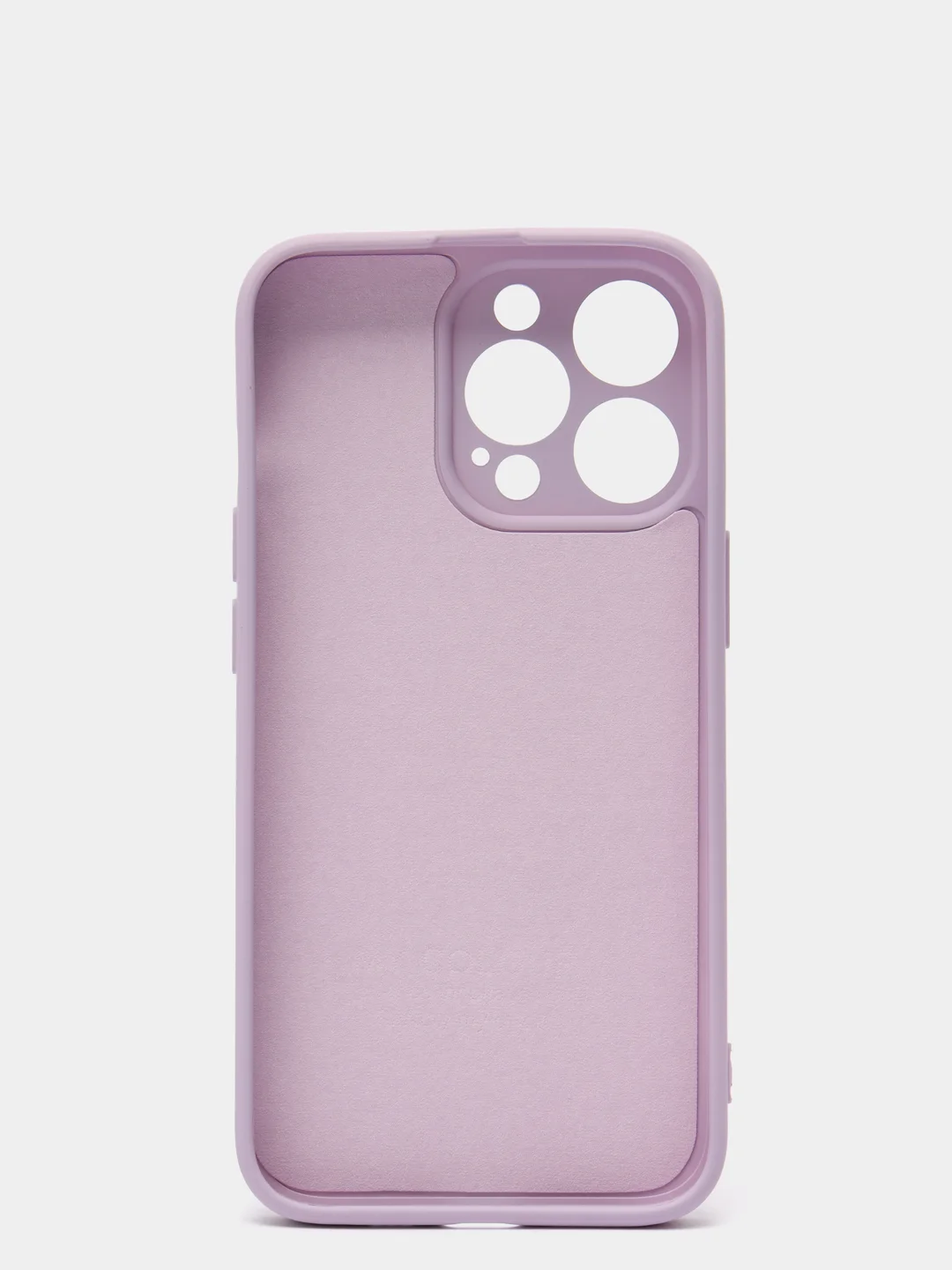 Лавандовый чехол iPhone 13 Pro Max, силиконовый на айфон про макс