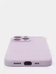 Лавандовый чехол iPhone 13 Pro Max, силиконовый на айфон про макс