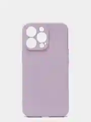 Лавандовый чехол iPhone 13 Pro Max, силиконовый на айфон про макс