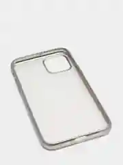 Серебряный чехол силиконовый для iphone/ 6/6s/7/8/se/xs/xsmax/xr/11/11pro/11promax с цветными рамками