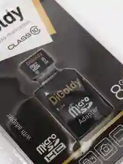 Карта памяти DiGoldy microSD 4/8/16/32GB Class10 с адаптером