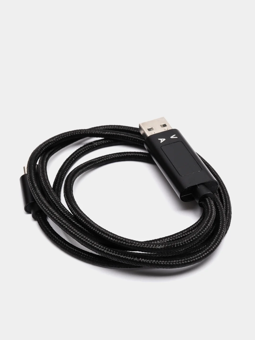 Кабель TOPK USB-Type-C с цифровым дисплеем, Кабель TOPK USB-MicroUSB с цифровым дисплеем