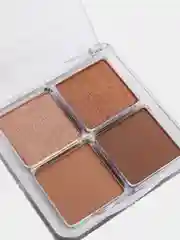 Черный тени для век  4 оттенка