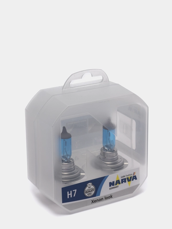 Лампа Narva H4 и H7 Xenon look, Range Power White, белый свет