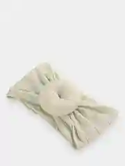 Оливковый повязка на голову, детская, с круглым узлом, летняя