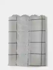 Белый скатерть с кружевом KIBER KIBET
