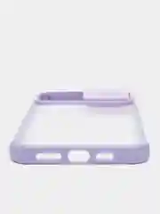 Лавандовый чехол  для iPhone  11.  12/12 PRO. 12 PRO MAX Противоударный усиленными углами
