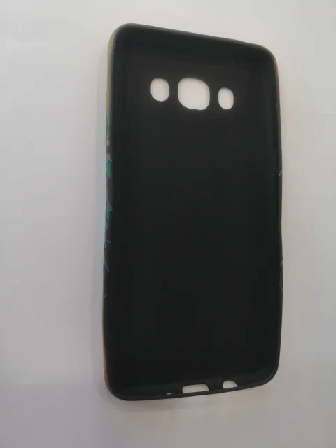 Силиконовый матовый фосфорный с рисунком чехол Samsung J5 16, J510F