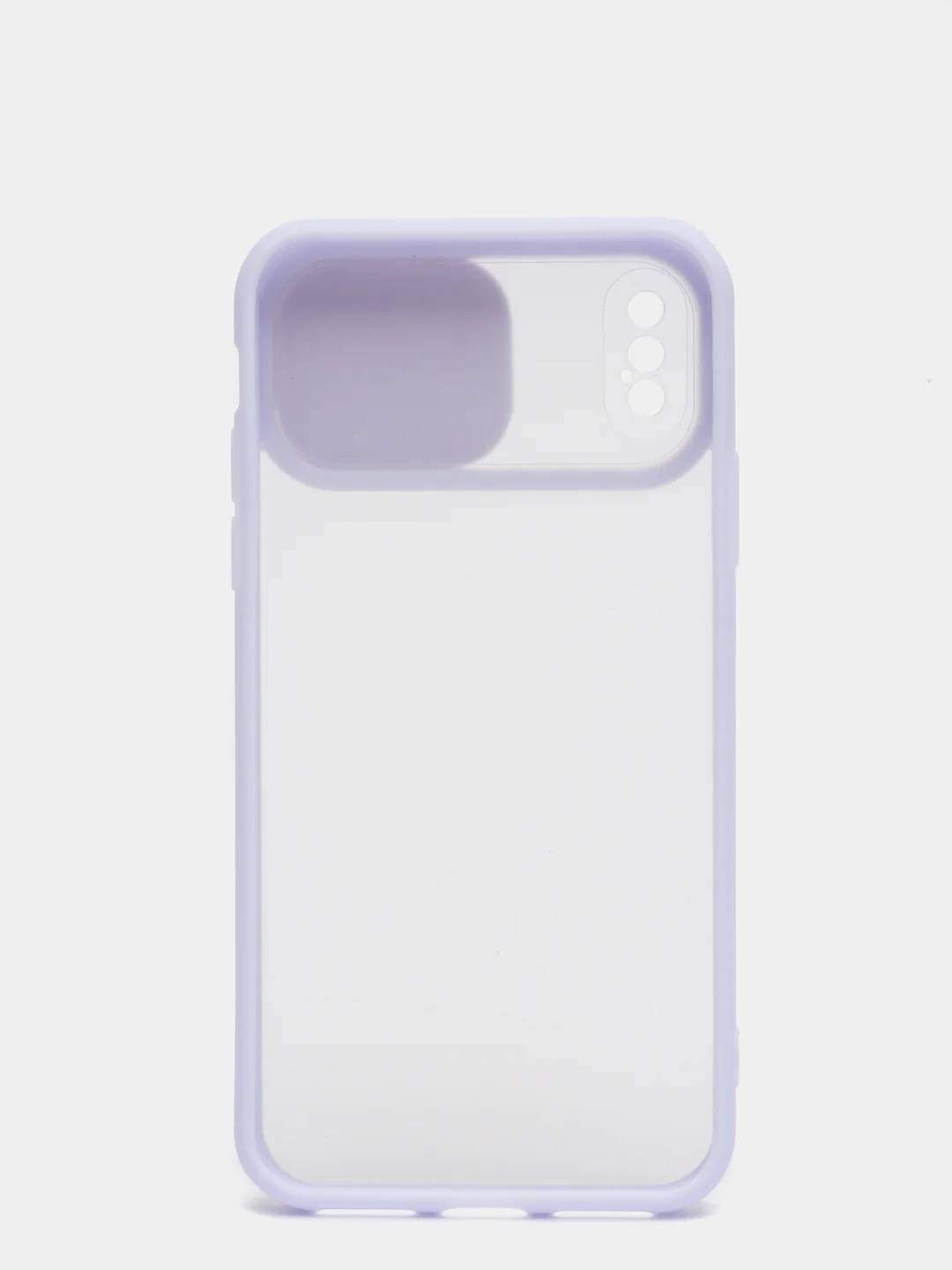 Лавандовый чехол с защитой для камеры на iPhone (Айфон) 6 Plus, 7, XS, 11 Pro Max, 12 mini, 13 Pro