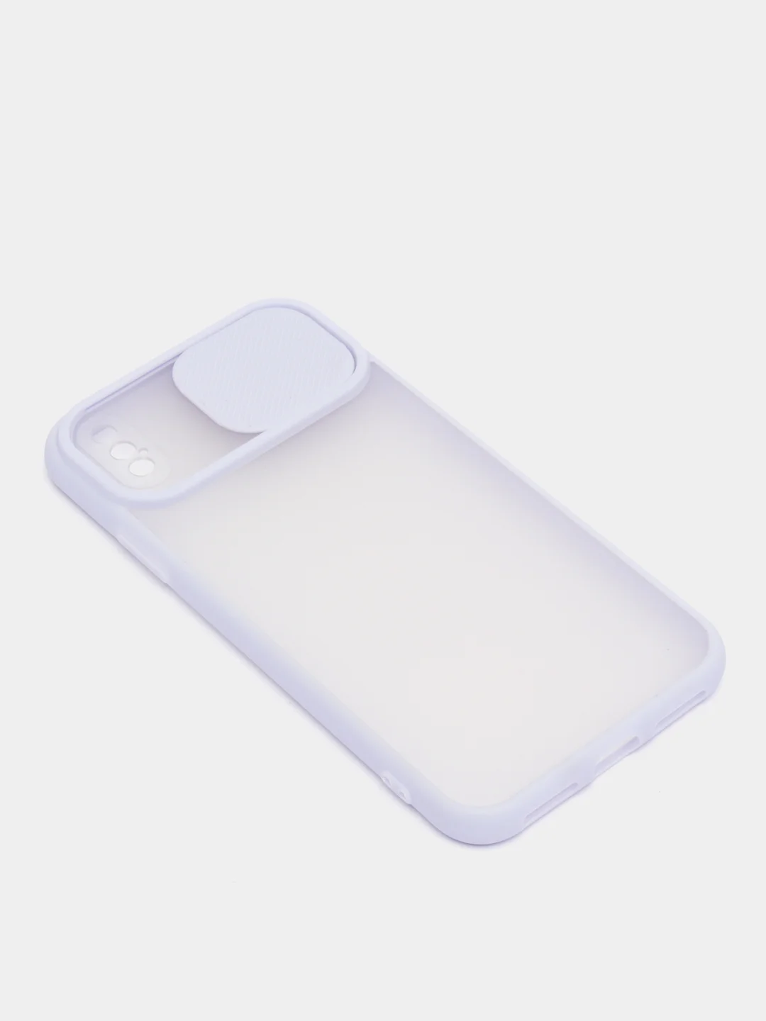 Лавандовый чехол с защитой для камеры на iPhone (Айфон) 6 Plus, 7, XS, 11 Pro Max, 12 mini, 13 Pro