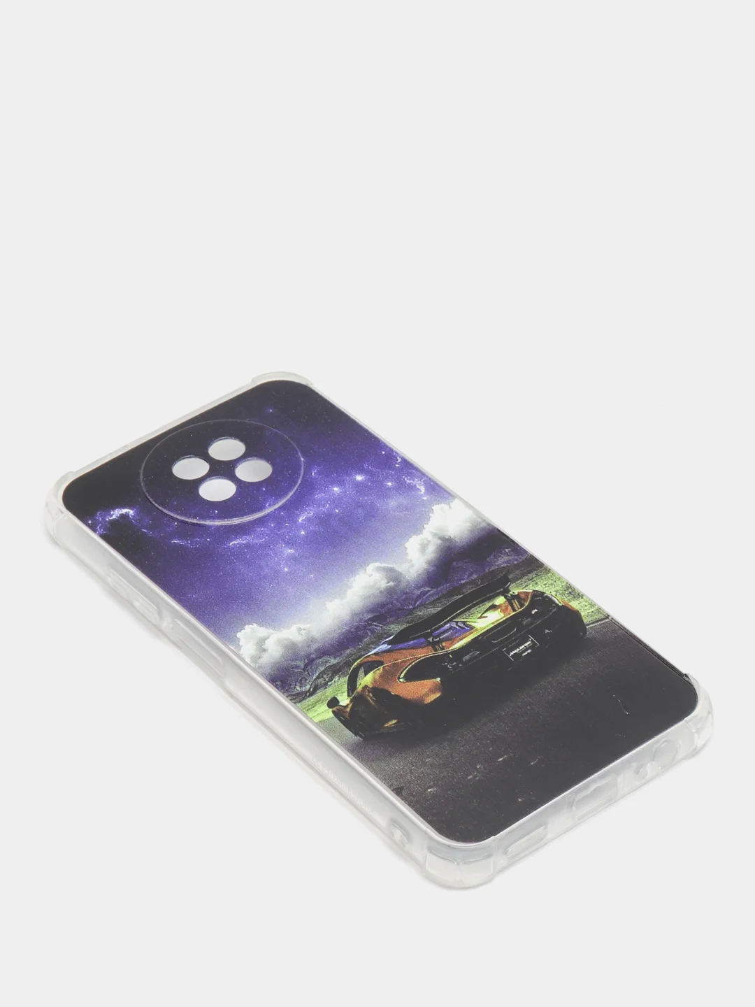 Аметистовый чехол Xiaomi Redmi Note 9T / Redmi Note 9 5G силиконовый с рисунком