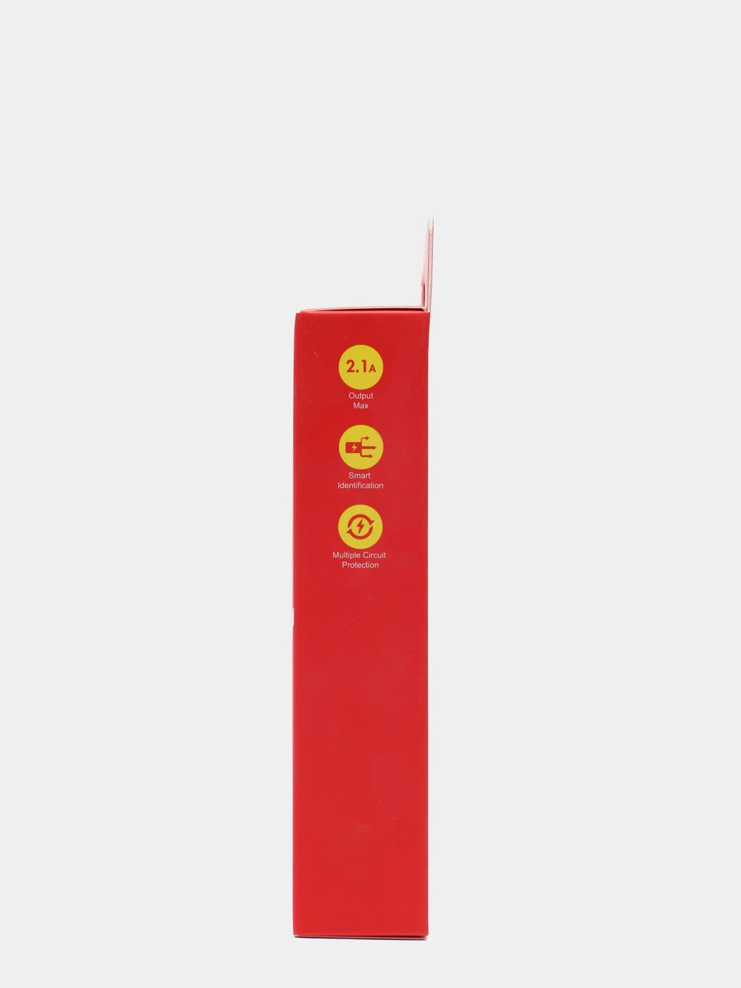 Белый блок питания для iPhone Borofone BA48A, 2.1 A+кабель Lighting