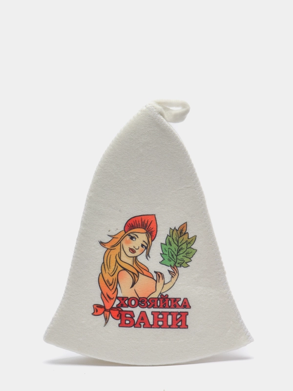 Шапка для бани, женская