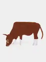 Новогодняя подвеска Быки и коровы
