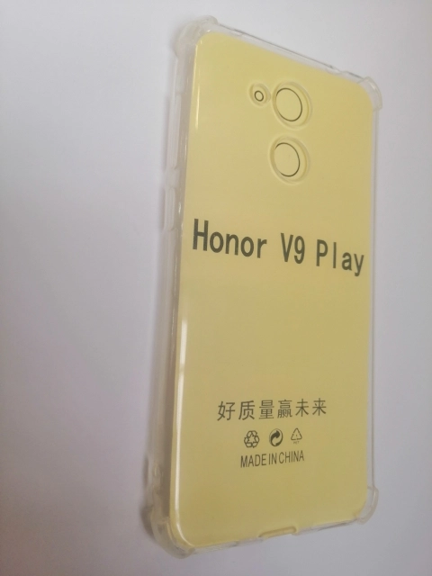 Силиконовый, прозрачный, усиленный чехол Honor 6с Pro