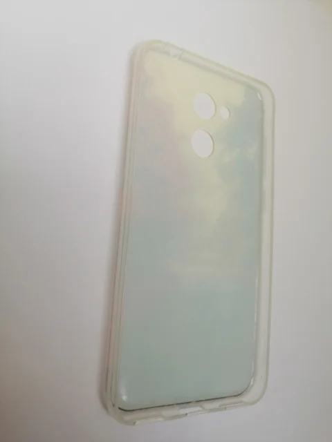 Чехол для Honor 6с Pro, cиликоновый с матовым рисунком