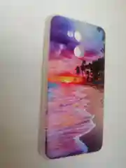 Чехол для Honor 6с Pro, cиликоновый с матовым рисунком