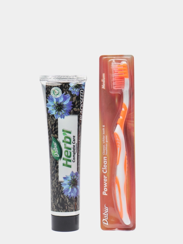 Зубная паста Dabur Herbal с экстрактами черного тмина,оливы и гвоздики 150 гр
