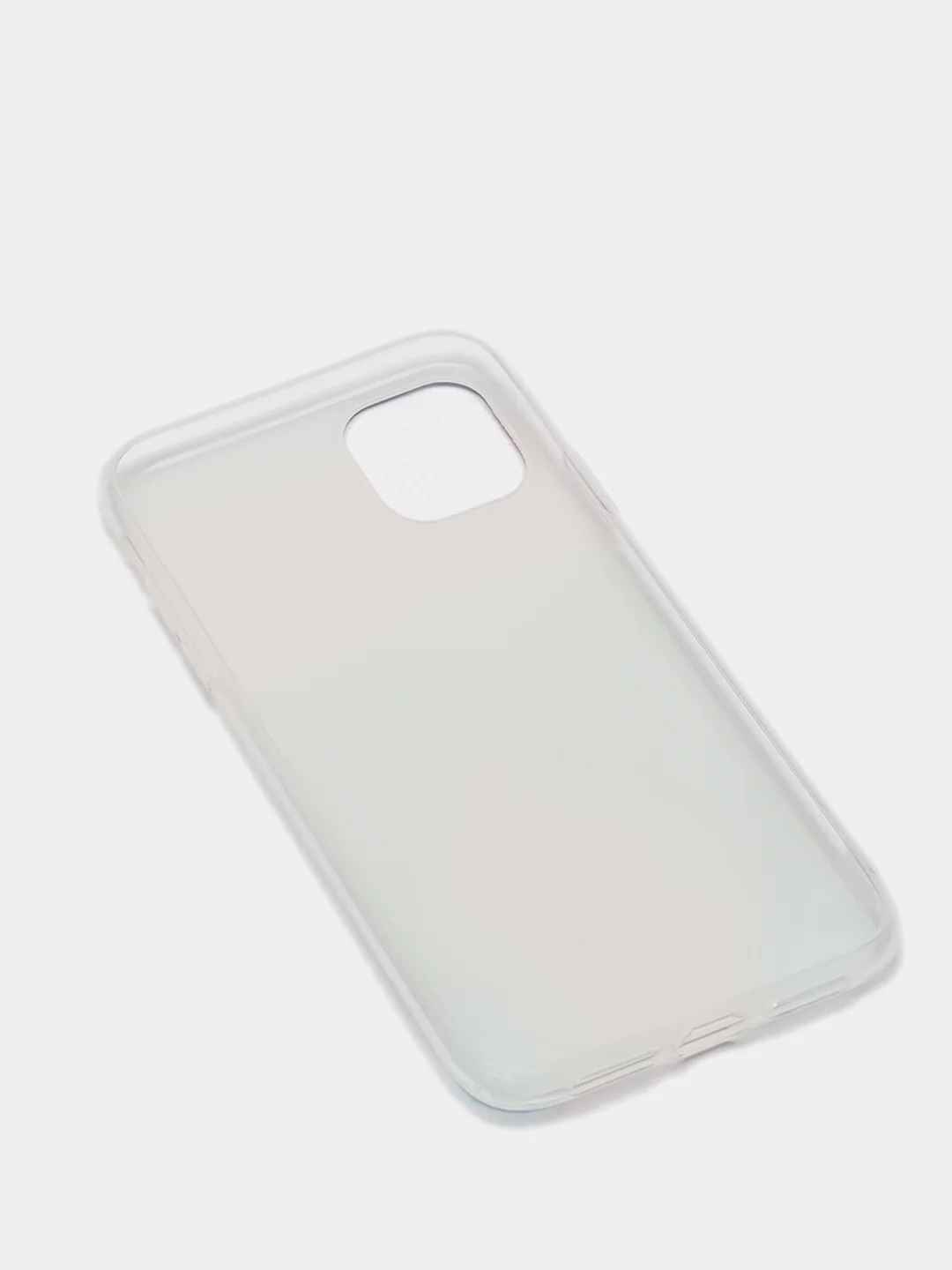 Пурпурный чехол Apple iPhone 11 (6.1) силиконовый с рисунком Сердце