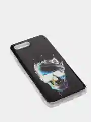 Серый чехол Huawei Honor 10, Хуавей Хонор 10 силиконовый с рисунком