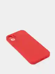Красный чехол iPhone 11 14 13 12 Pro Mini Plus XR 7 8 SE 2020 силиконовый (Айфон ХР Про Мини Плюс)