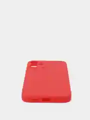 Красный чехол iPhone 11 14 13 12 Pro Mini Plus XR 7 8 SE 2020 силиконовый (Айфон ХР Про Мини Плюс)