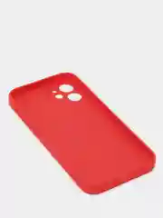 Красный чехол iPhone 11 14 13 12 Pro Mini Plus XR 7 8 SE 2020 силиконовый (Айфон ХР Про Мини Плюс)
