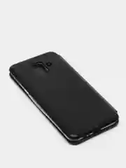 Черный чехол книжка для Samsung Galaxy A6 2018 (SM-A600F) / Самсунг Галакси А6 2018