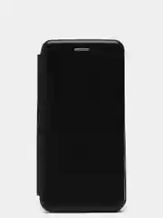 Черный чехол книжка для Samsung Galaxy A6 2018 (SM-A600F) / Самсунг Галакси А6 2018
