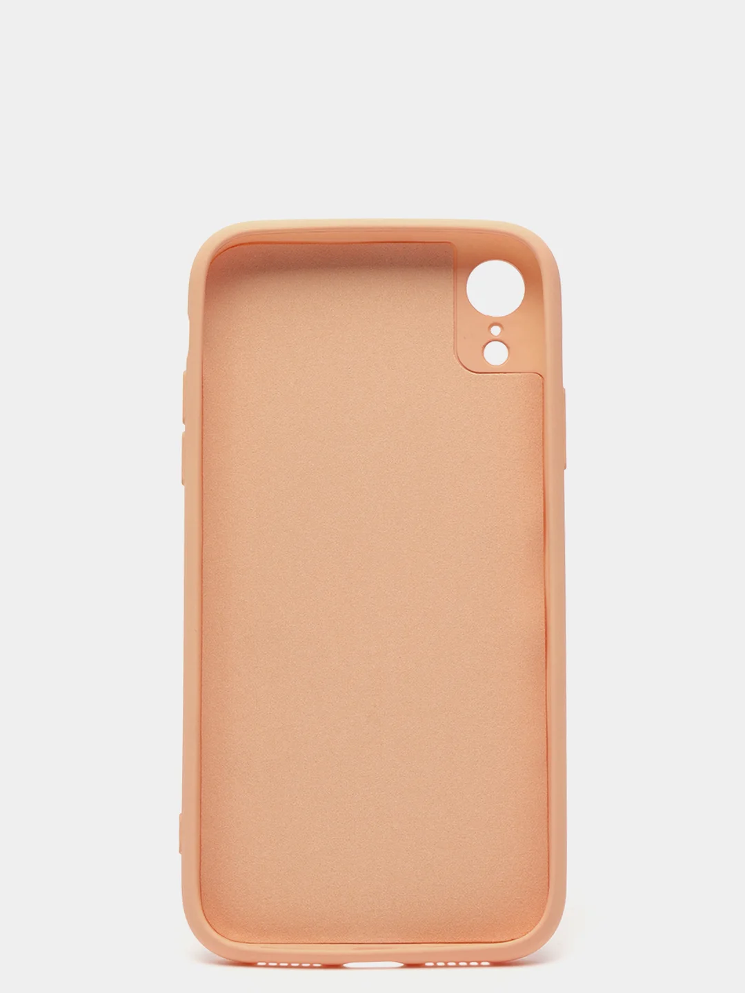 Бежевый силиконовый чехол с шёлковым покрытием для Apple iPhone X, XR, XS MAX, 11 Pro, 11 Pro Max