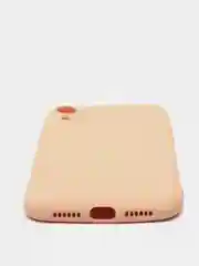 Бежевый силиконовый чехол с шёлковым покрытием для Apple iPhone X, XR, XS MAX, 11 Pro, 11 Pro Max