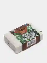 Зеленый eco соль для бани, 1.3 кг. Соляной брикет для бани