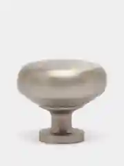 Серый металлик металлическая мебельная ручка с одним отверстием
