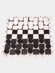 Настольная игра "Шашки", развивающая, для двоих