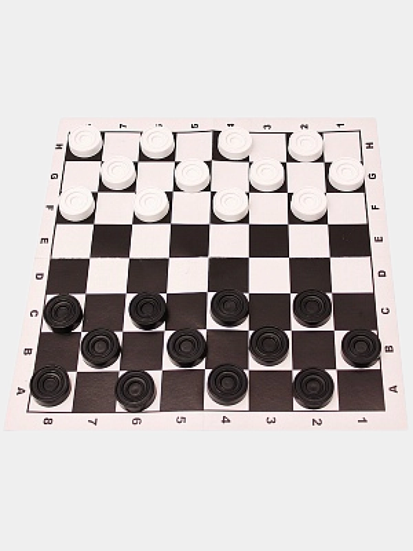 Настольная игра "Шашки", развивающая, для двоих