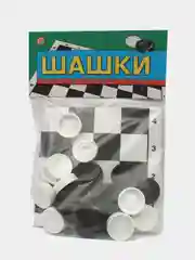 Настольная игра "Шашки", развивающая, для двоих