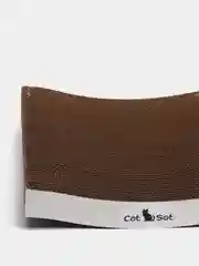 Cat Set "Когтеточка - лежанка Wave" 50*23*7см, Когтеточка для кошек из картона