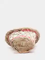 Розовый миниатюрная кукольная корзинка декоративная