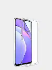 Прозрачный чехол для Xiaomi Redmi POCO M3 / Redmi 9T силиконовый, матовый, цветной