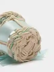 Голубой миниатюрная кукольная корзинка декоративная
