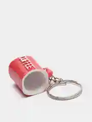 Алый брелок "Кружка кофе", 2,5 см