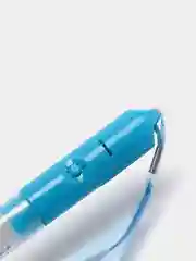 Голубой светящаяся палочка игрушка с шнурком для детей, 19 см