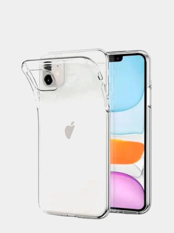 Чехол прозрачный силиконовый iPhone 11 6s 7 8 Plus X Xs Max XR 5s 13 14 11 Pro Max 12 Pro