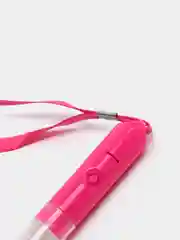 Розовый светящаяся палочка игрушка с шнурком для детей, 19 см