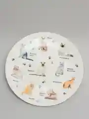 Тарелка десертная 19 см Cats