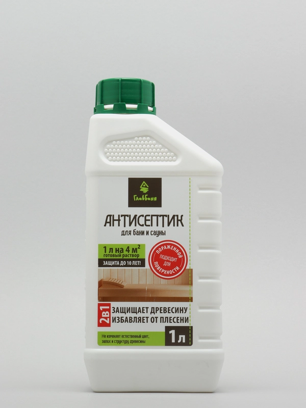 Антисептик для бани и сауны, 1 литр