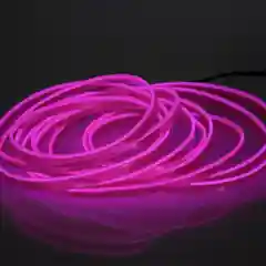 Фиолетовый холодная неоновая нить, с монтажным шлейфом и штекером, 3 метра, разные цвета