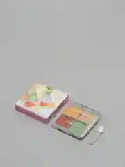 Серый тени для век  4 оттенка