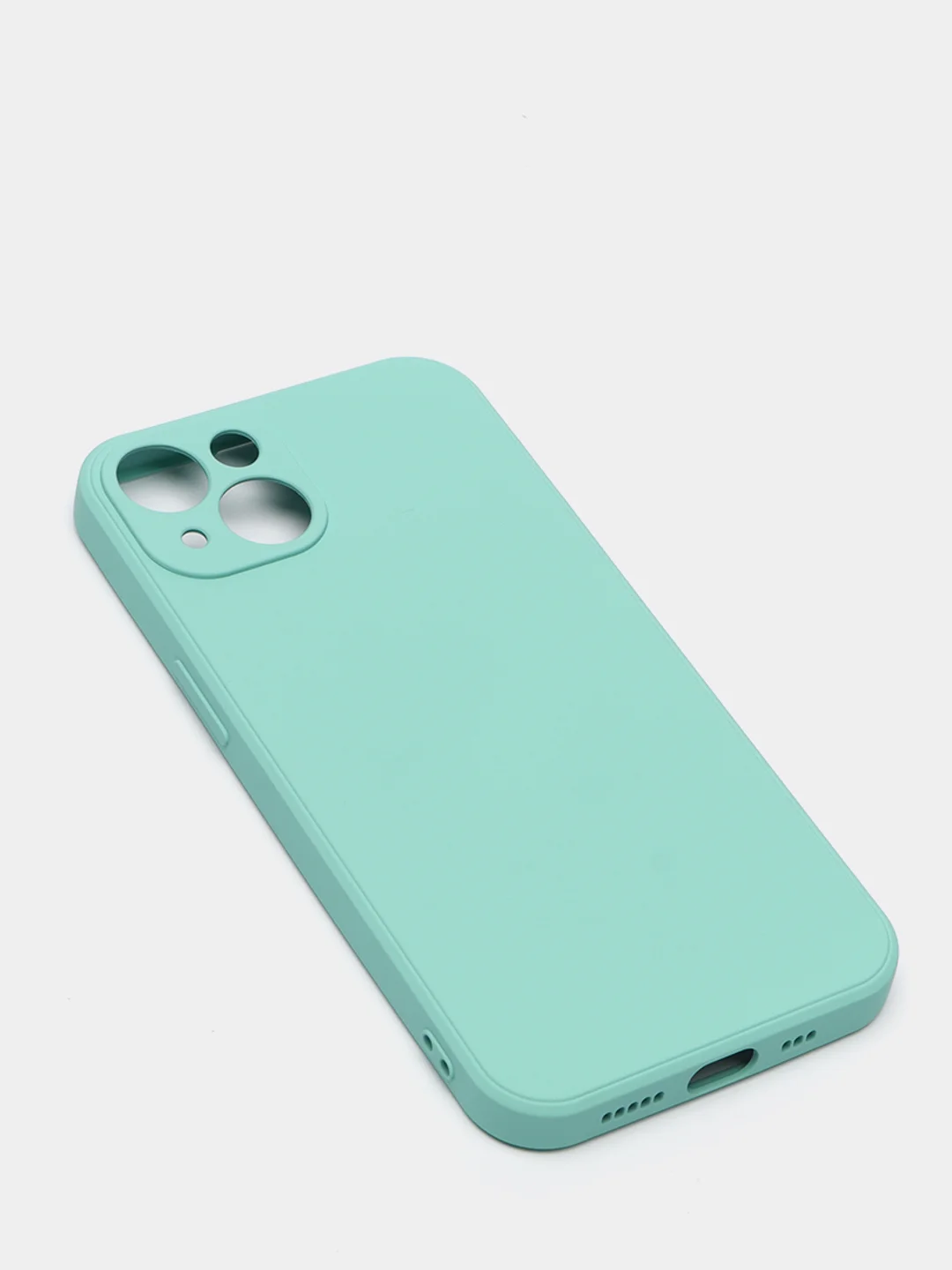 Мятный чехол с защитой камеры и мягкой подкладкой для iPhone 13 / 13 Pro / 12 Pro, 12 Pro Max, 11